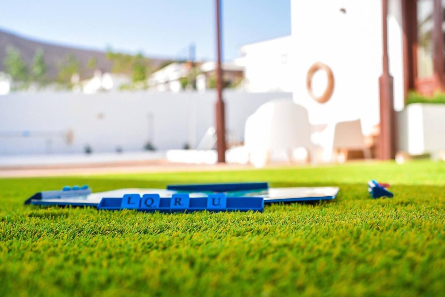 Agradable Y Familiar Con Piscina Casa Inima Villa Playa Blanca  Luaran gambar